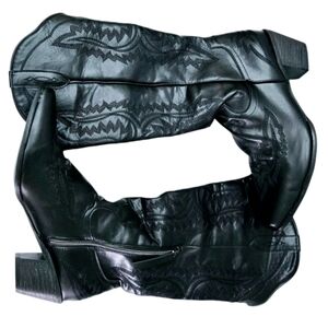 SCHUTZ Black Heeled Boots